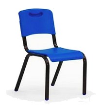 silla para niños azul