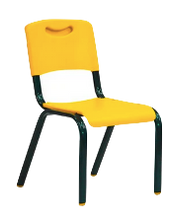 silla para niños amarilla