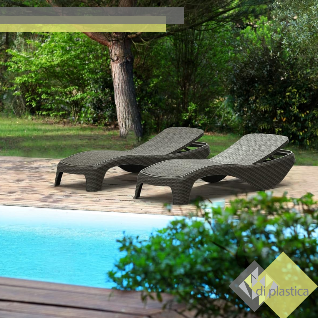 Camastros de Rattan para Jardín: Otoño fresco y relajante