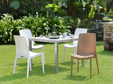 silla lagoon exterior tipo rattan plastico
