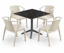 Conjunto Fado-Arena Quatro Antracita 80