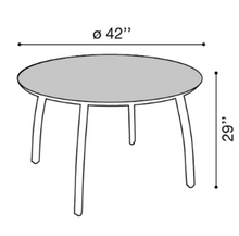 Mesa Sunset Redonda 42"