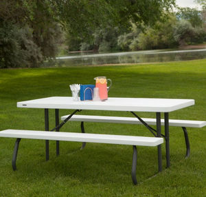 mesa picnic adulto blanca lifetime