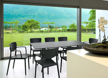 mesa siesta exterior negra