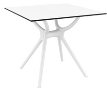 mesa cuadrada siesta blanca