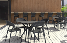 mesa cuadrada siesta negra