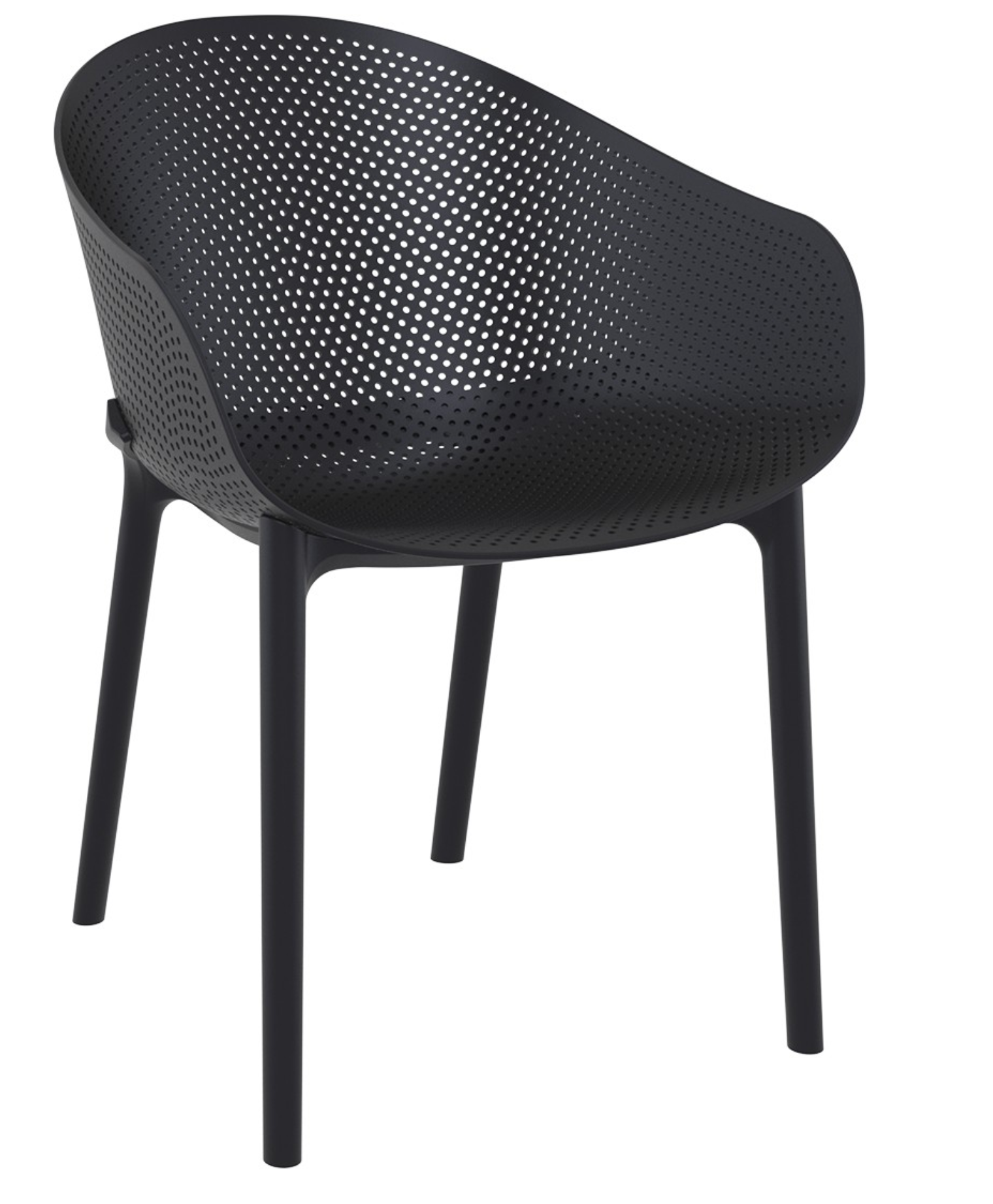 silla negra sky siesta terraza