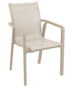 silla taupe tela exterior pacific siesta