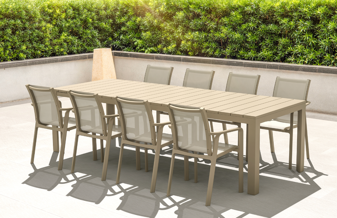 silla taupe tela exterior pacific siesta