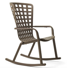 silla nardi folio mecedora exterior