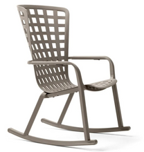 silla nardi folio mecedora exterior