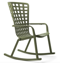 silla nardi folio mecedora exterior