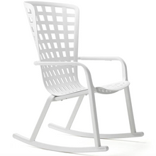 silla nardi folio mecedora exterior