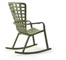 silla nardi folio mecedora exterior