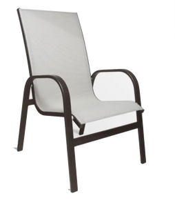 silla aluminio exterior textilene