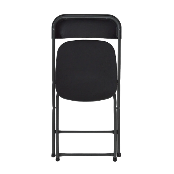silla plegable de plastico negra duna