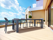 mesa extensible para exterior siesta