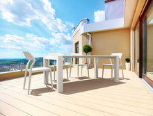 mesa extensible para exterior siesta