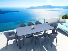 mesa extensible para exterior siesta