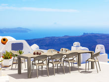 mesa de exterior 10 personas siesta