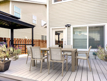 mesa extensible para exterior siesta