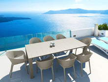 mesa extensible para exterior siesta