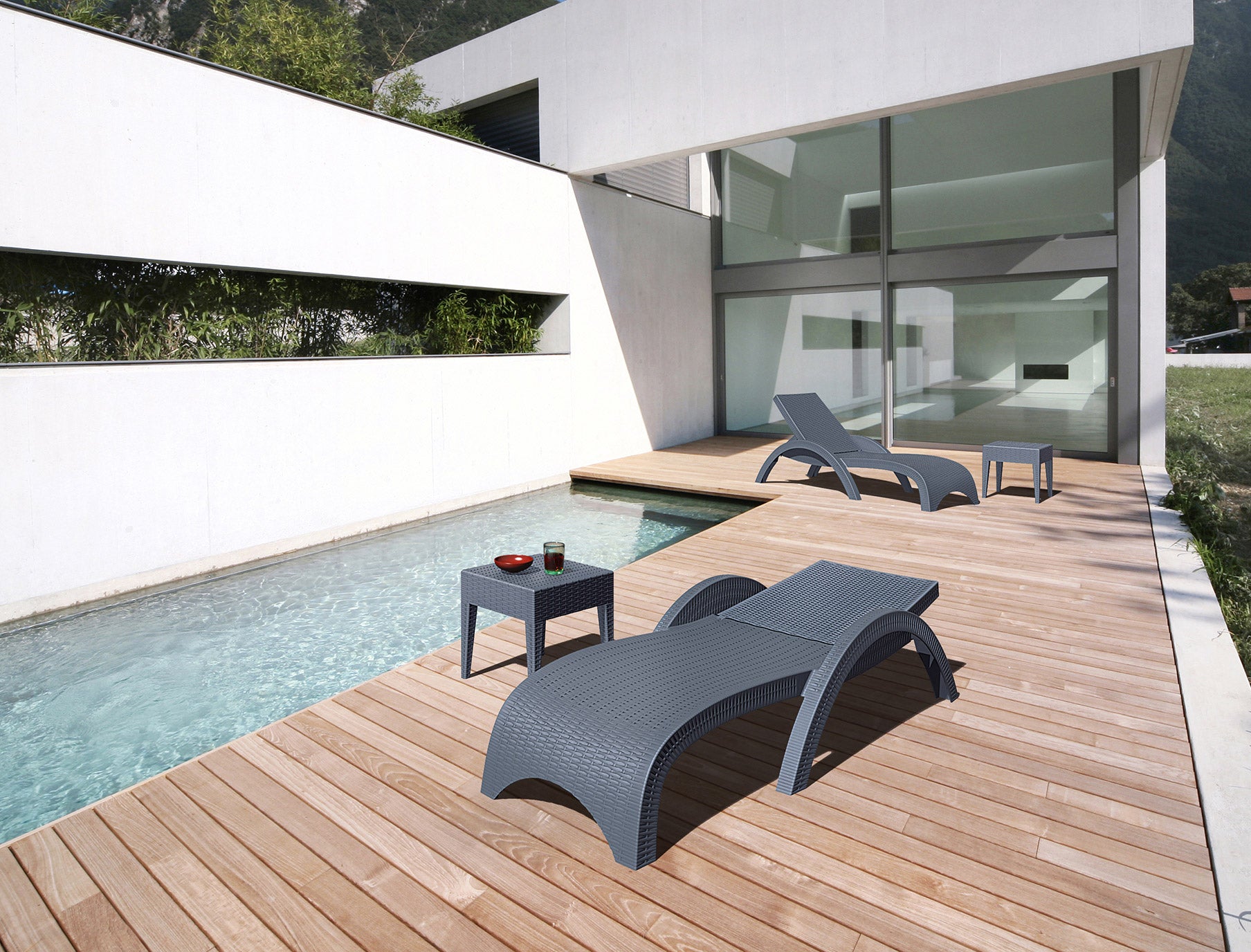 camastro rattan chocolate fiji siesta