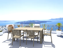 mesa extensible para exterior siesta