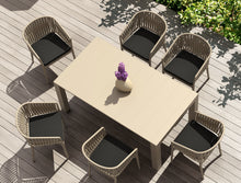 mesa extensible para exterior siesta