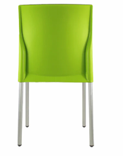 silla vivanti plastico verde