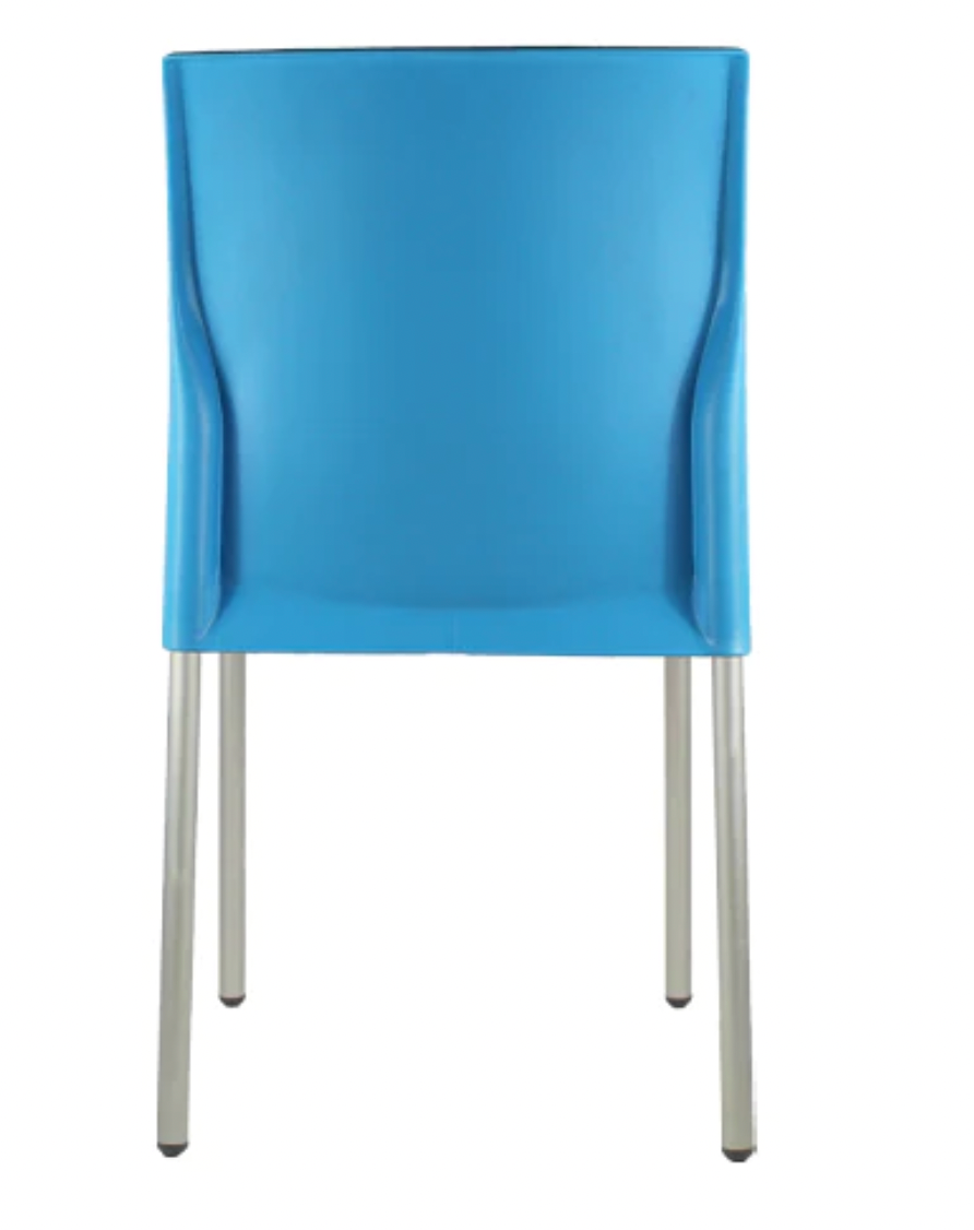 silla vivanti plastico azul