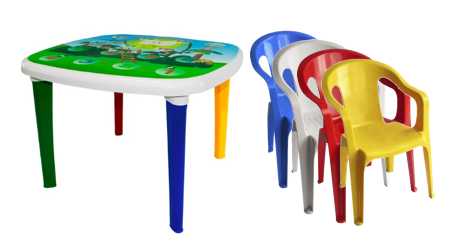 mesa piccola niños infantil silla mimo