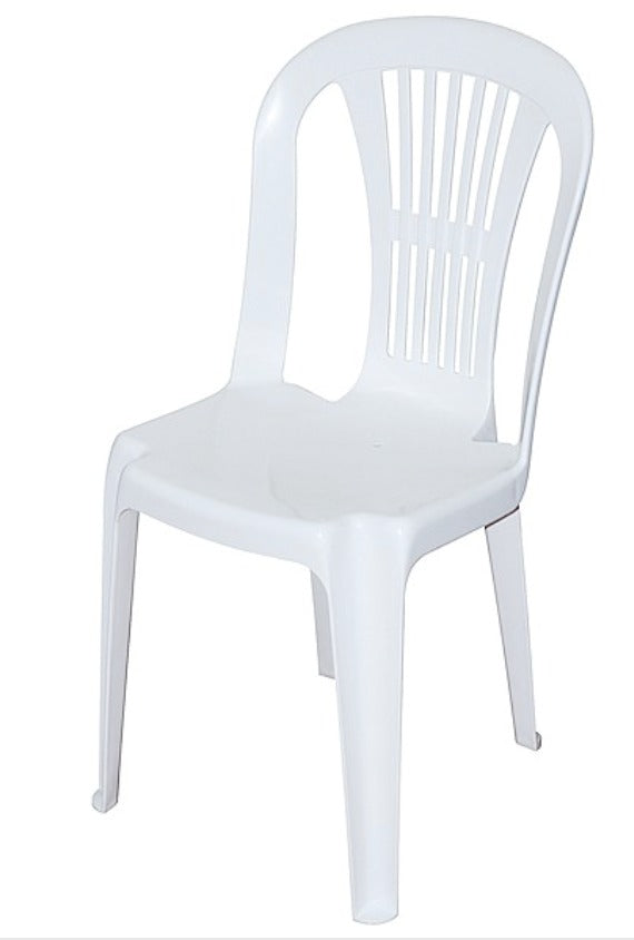 silla de plastico apilable sin brazos venecia