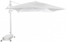 sombrilla ezpeleta flexo cuadrada lateral blanca
